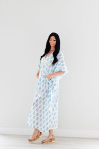 Loose Cotton Dress, Kaftan For Women, Plus Size Caftan Dress, Women Loungewear