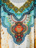 Load image into Gallery viewer, Embellished Caftan Dress  for women
