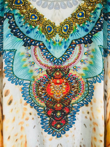 Embellished Caftan Dress  for women