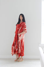 Load image into Gallery viewer, Women Tie Dyed Kaftan Dress, Plus Size Kaftan, Kaftan for Women, Home Lounge Kaftan
