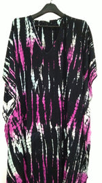 Load image into Gallery viewer, Tie Dyed Abaya Kaftan, Long Kaftan for women, Plus Size Abaya Dress, Kaftan for Women
