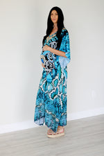 Load image into Gallery viewer, House lounge kaftan dress for women
