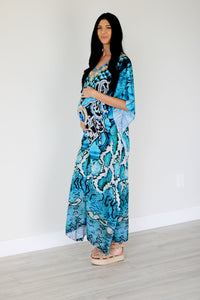 House lounge kaftan dress for women