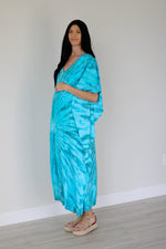 Load image into Gallery viewer, Tie dyed kaftan maxi dress
