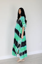 Load image into Gallery viewer, Hand tie dye kaftan dress for women
